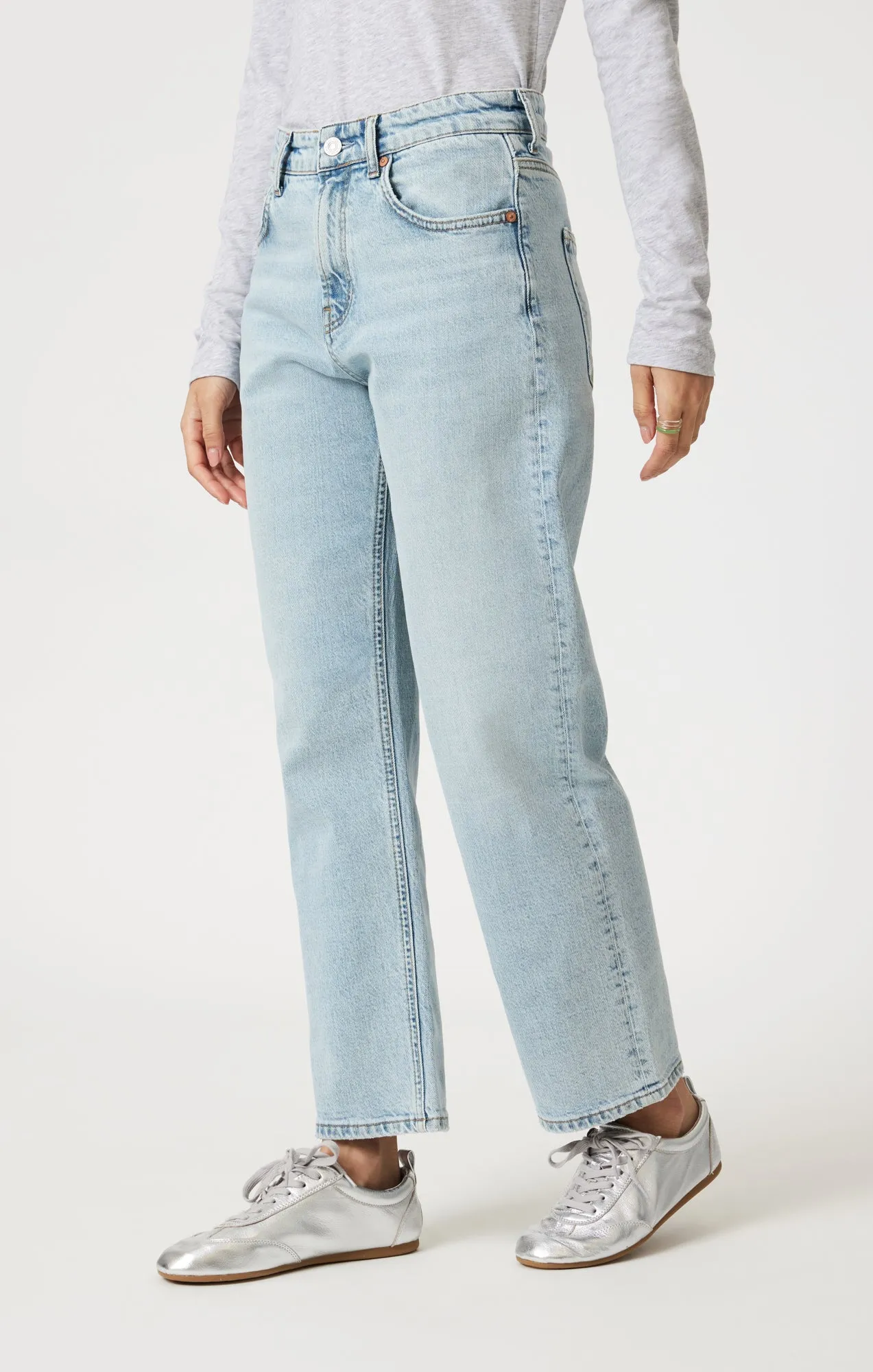 SAVANNAH STRAIGHT LEG IN BLEACHED CLASSIC BLUE
