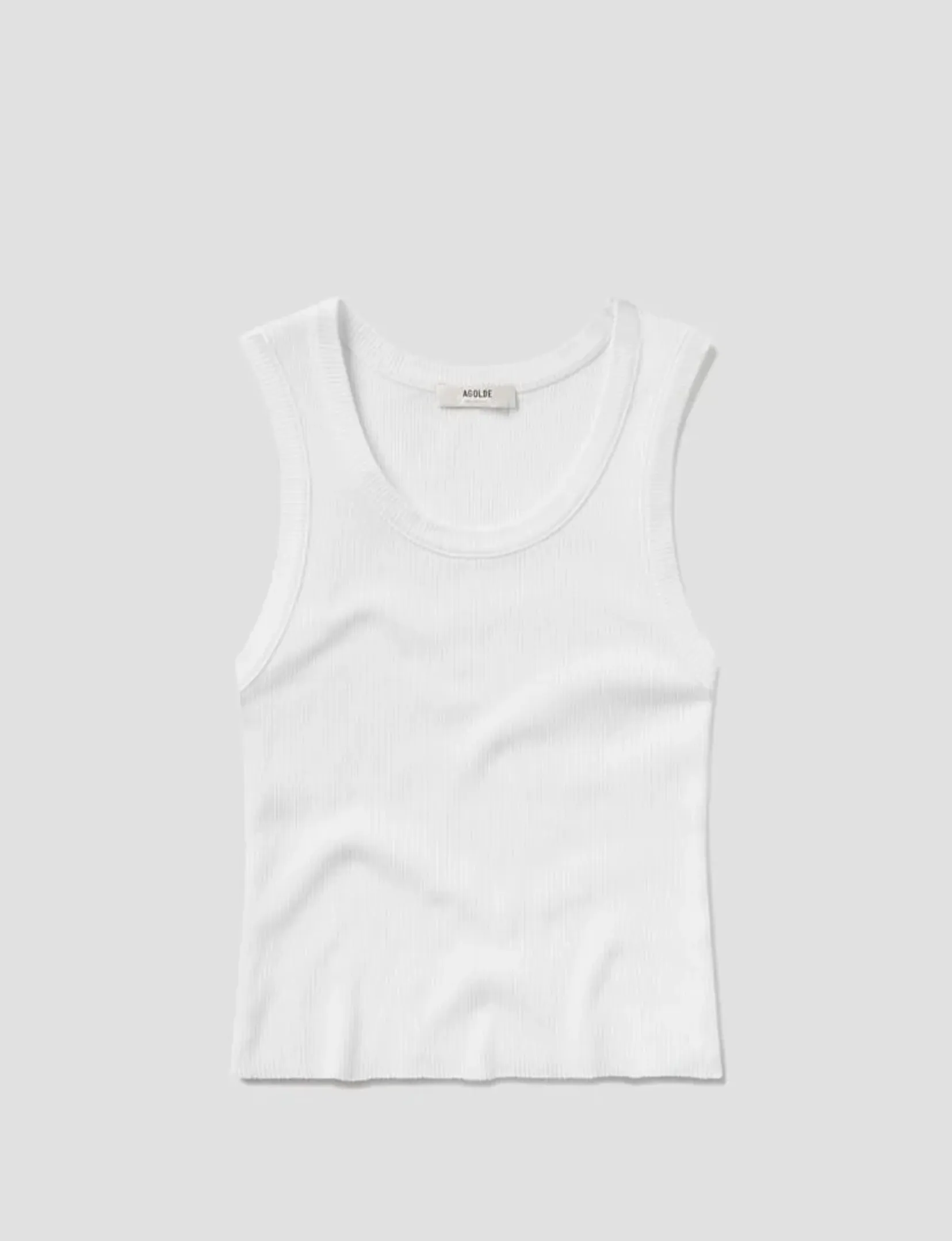 Shrunken Poppy Tank, White