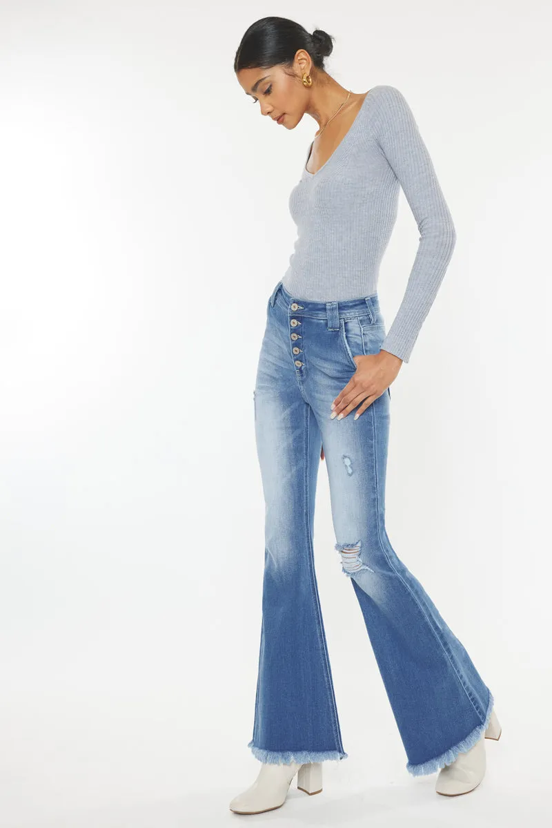 Sian High Rise Flare Jeans