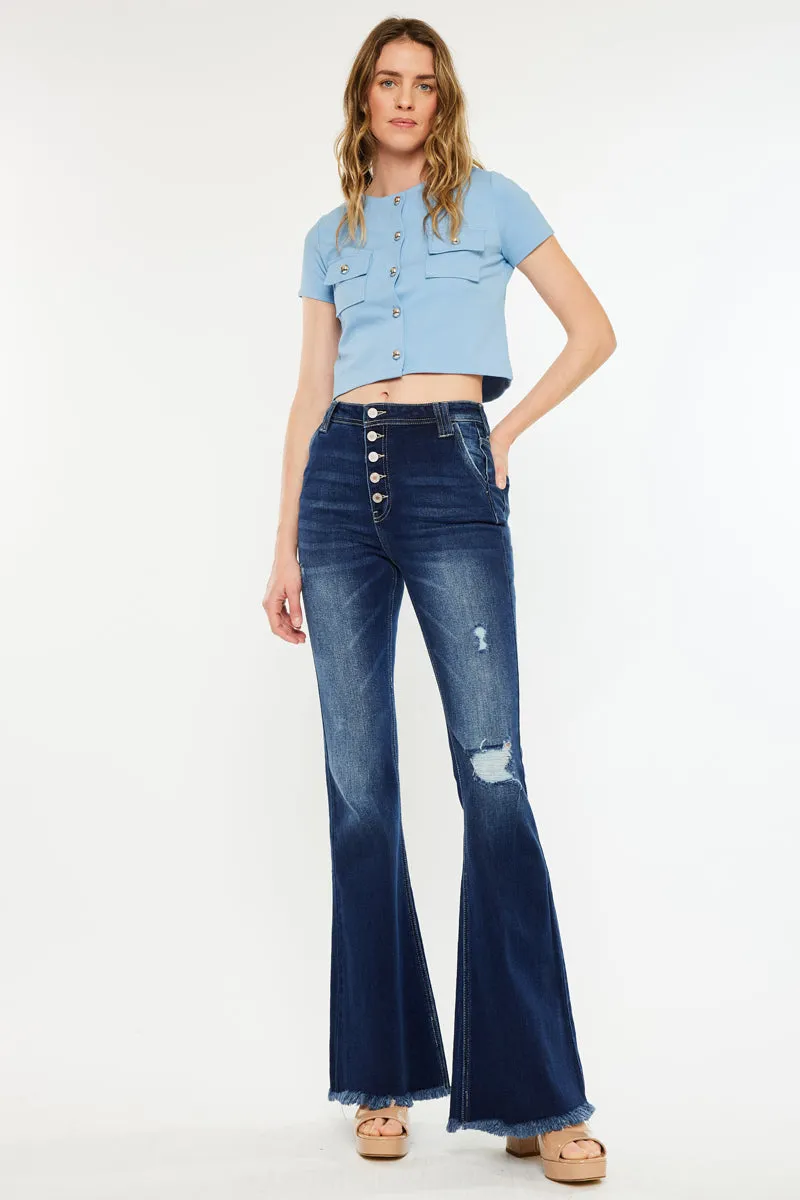 Sian High Rise Flare Jeans