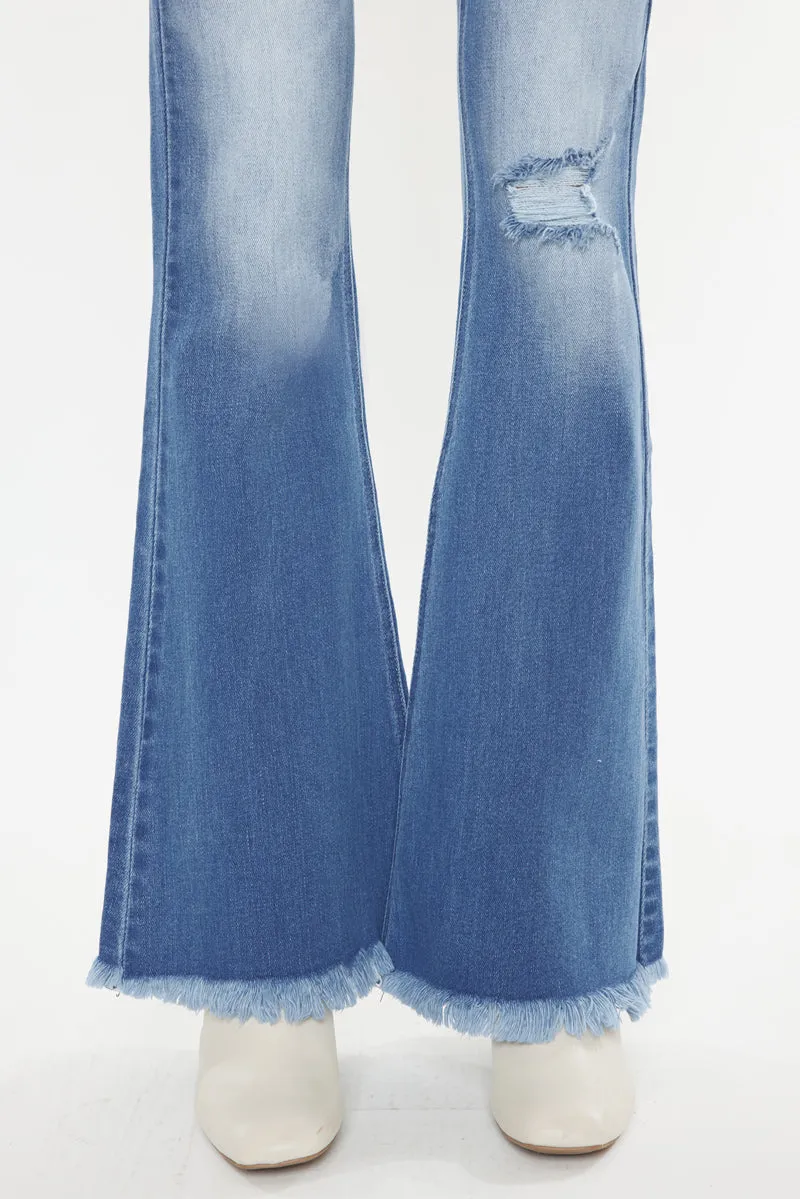 Sian High Rise Flare Jeans