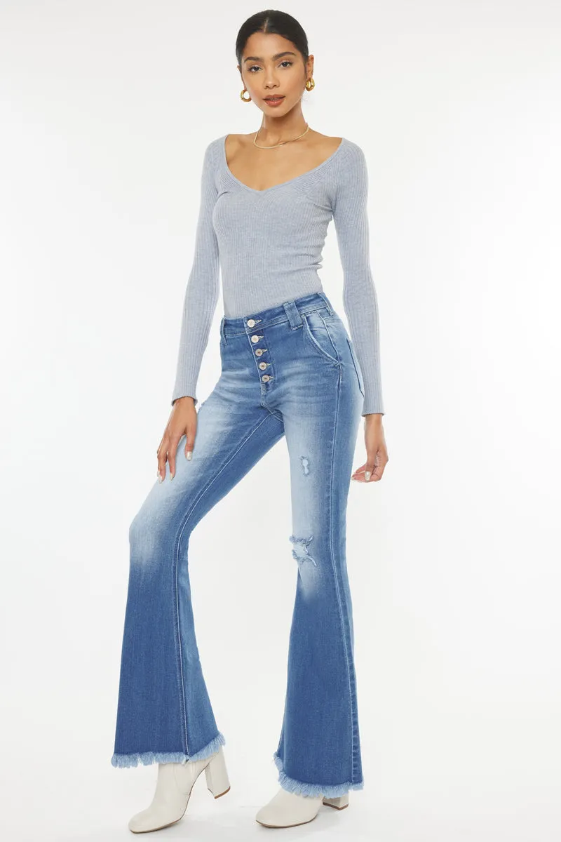 Sian High Rise Flare Jeans
