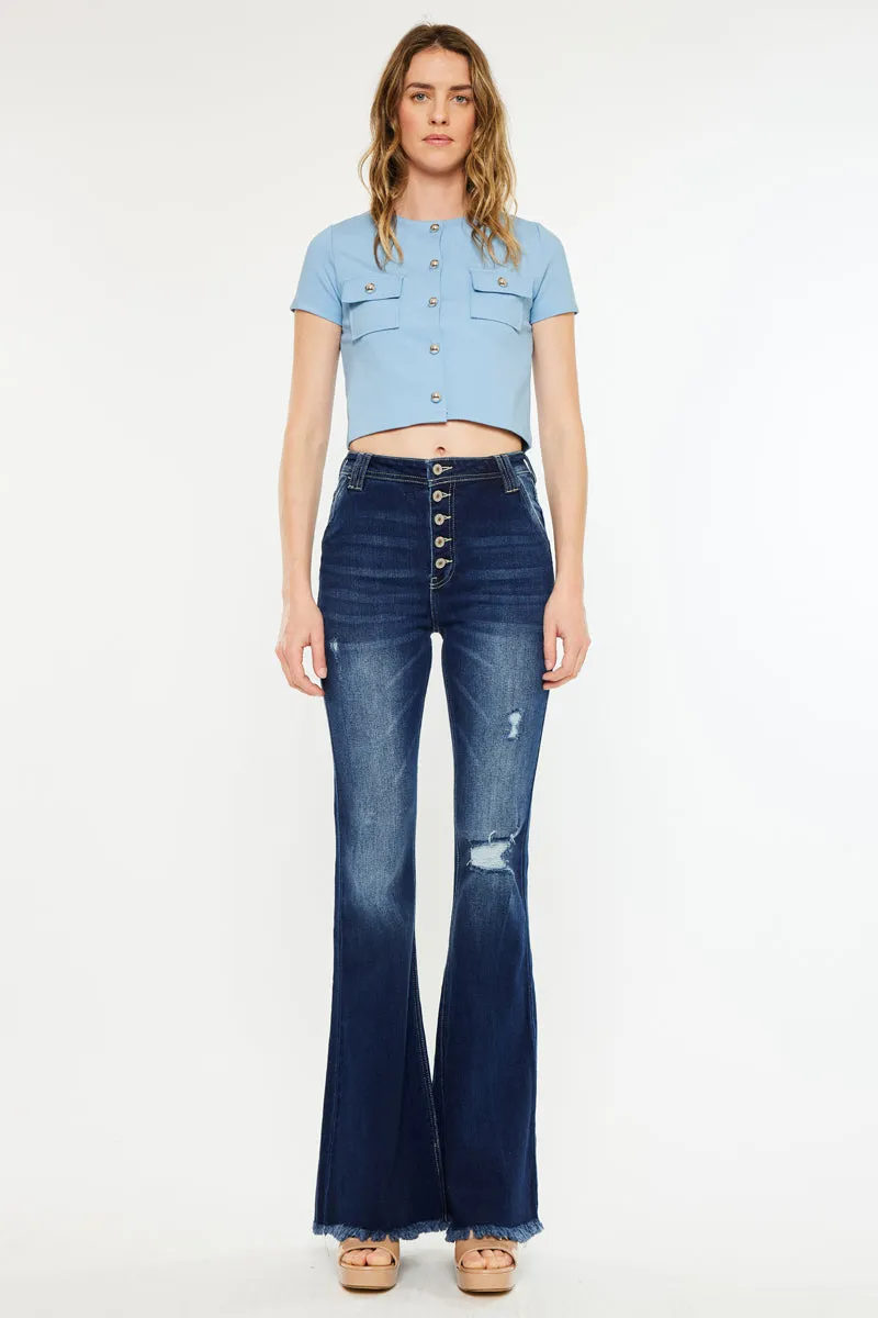 Sian High Rise Flare Jeans
