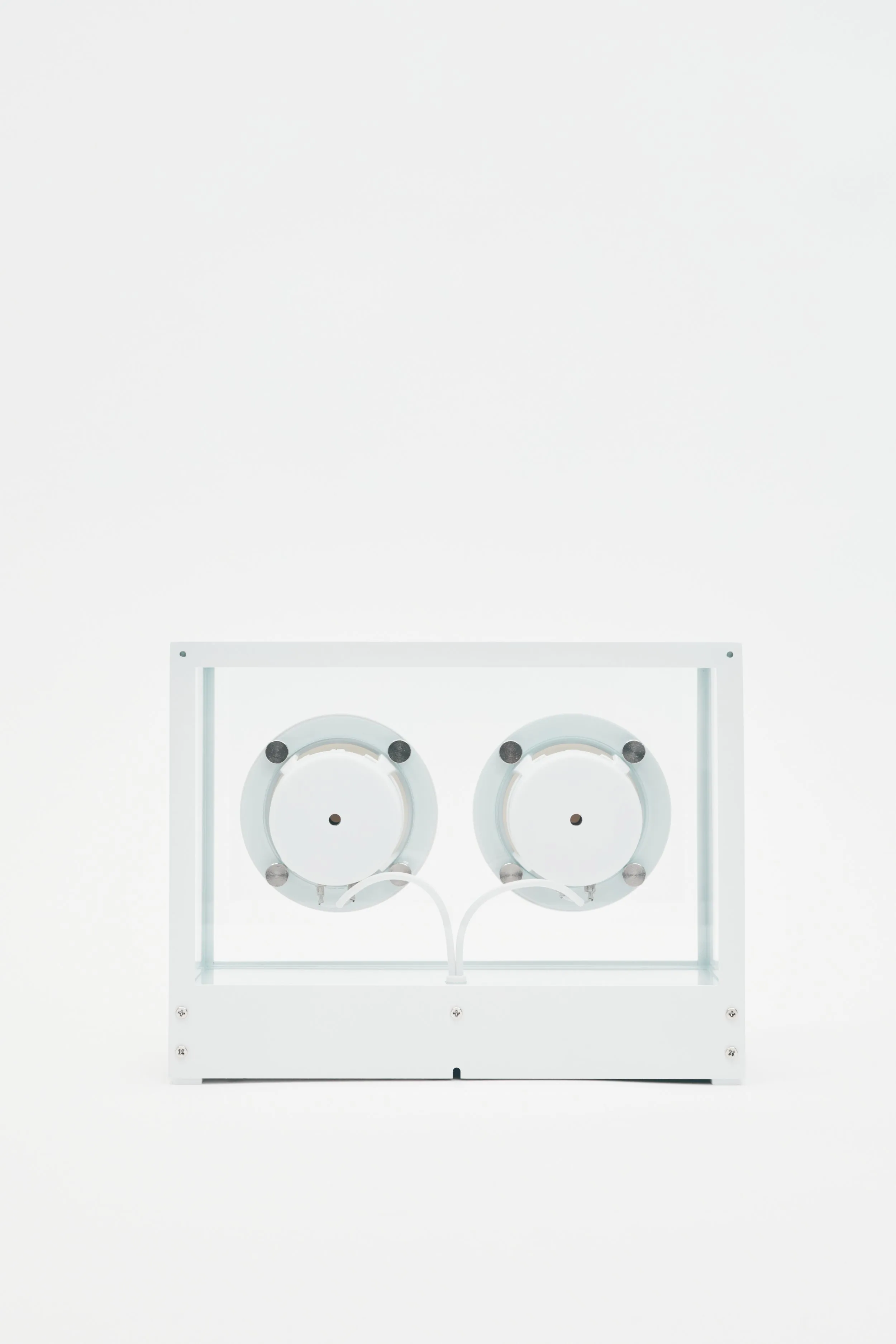 Small Transparent Speaker White