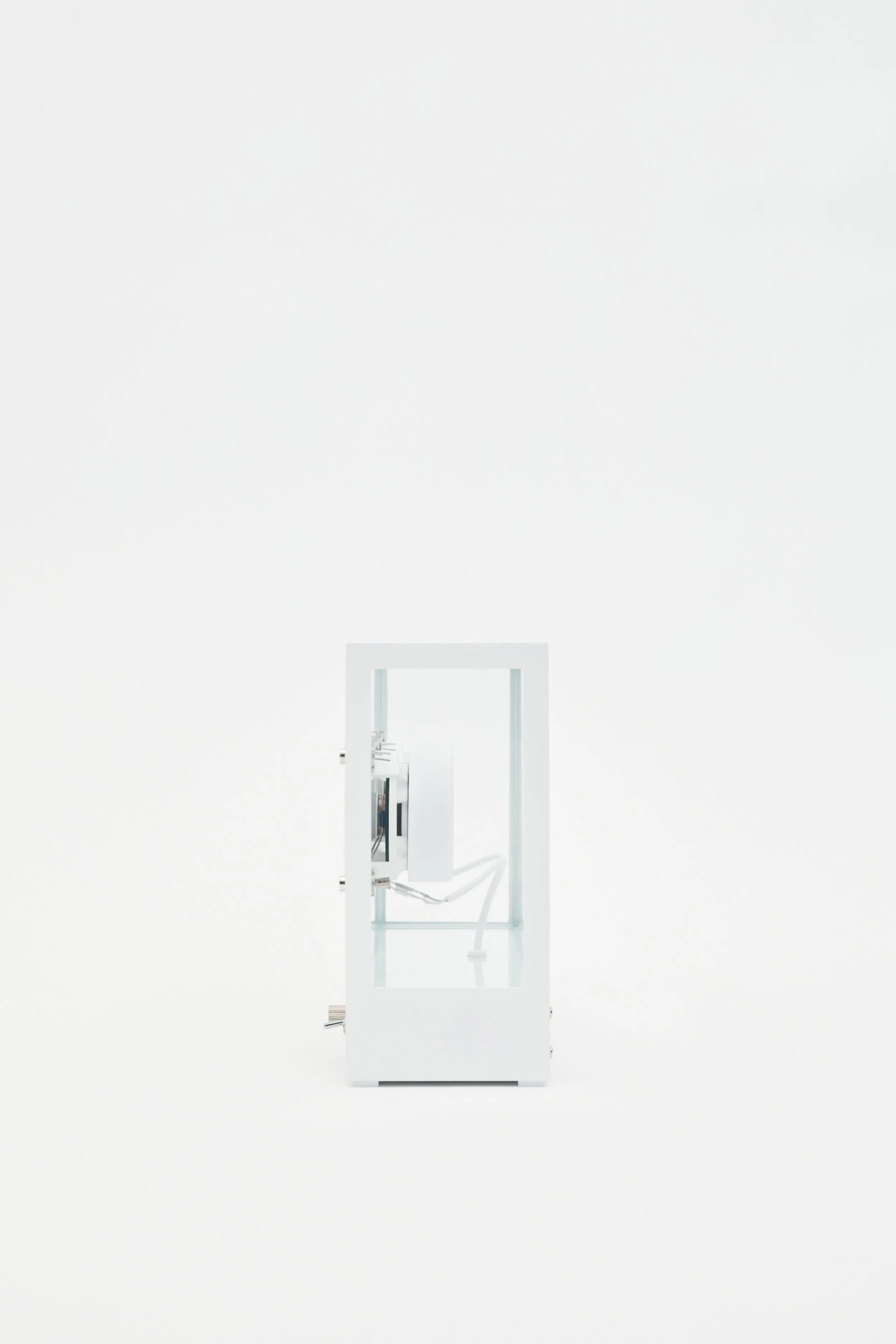 Small Transparent Speaker White