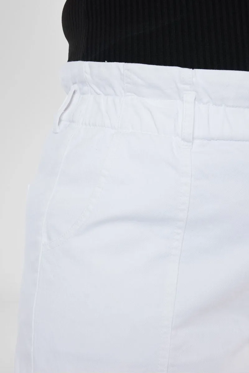 Soledad High Rise Paperbag Shorts (Plus Size)