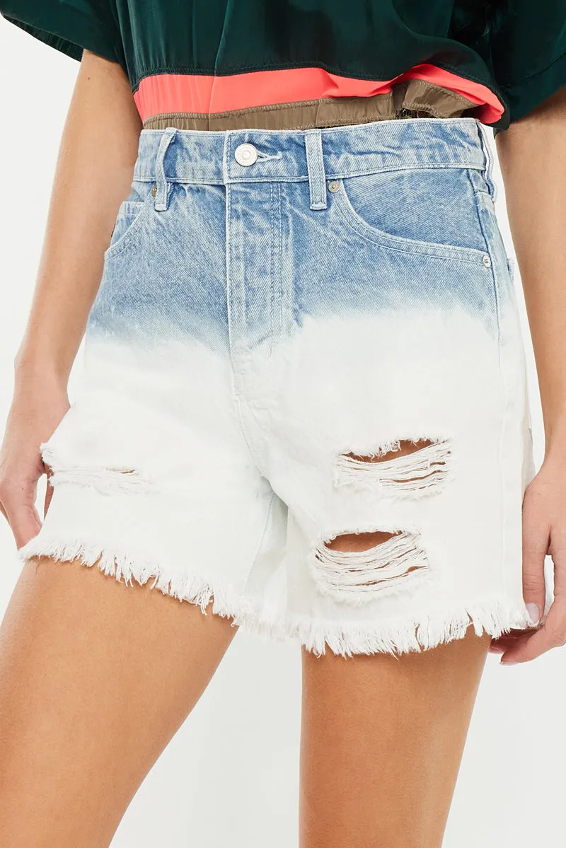 Spencer Ultra High Rise 90's Boyfriend Shorts