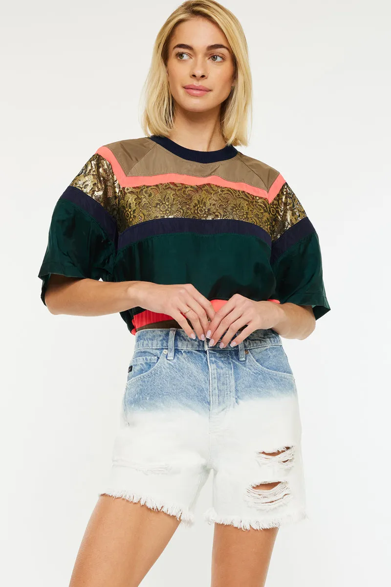 Spencer Ultra High Rise 90's Boyfriend Shorts