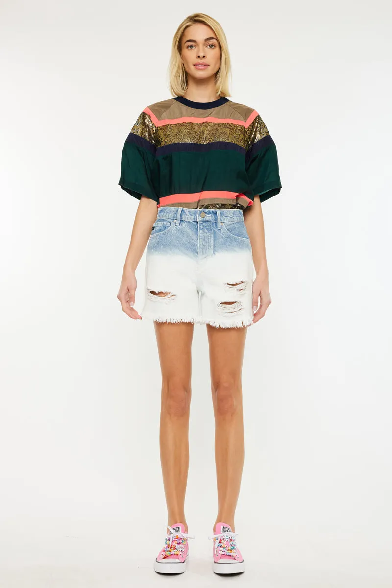 Spencer Ultra High Rise 90's Boyfriend Shorts