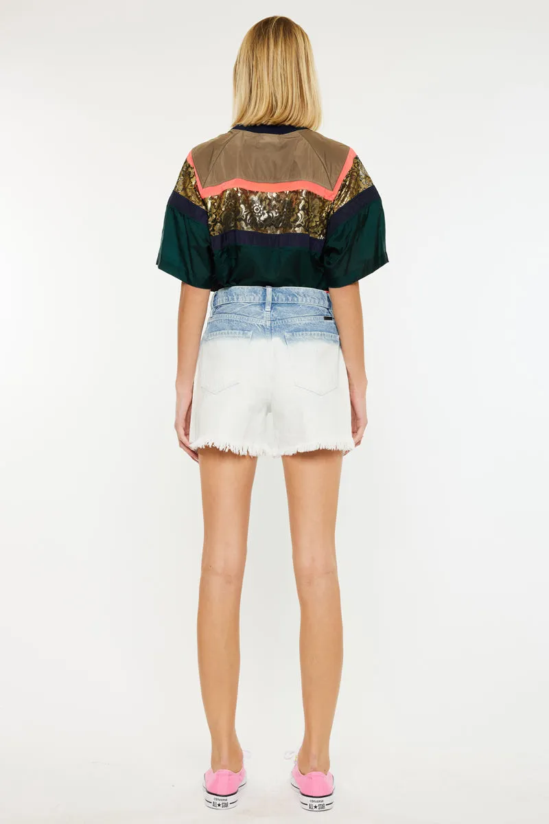 Spencer Ultra High Rise 90's Boyfriend Shorts