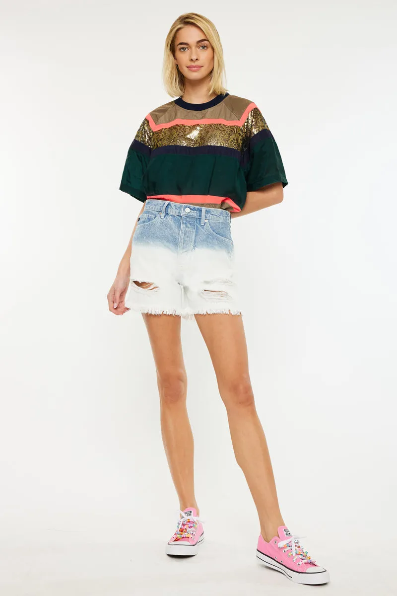 Spencer Ultra High Rise 90's Boyfriend Shorts
