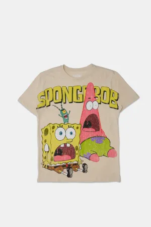SpongeBob And Patrick Graphic Tee