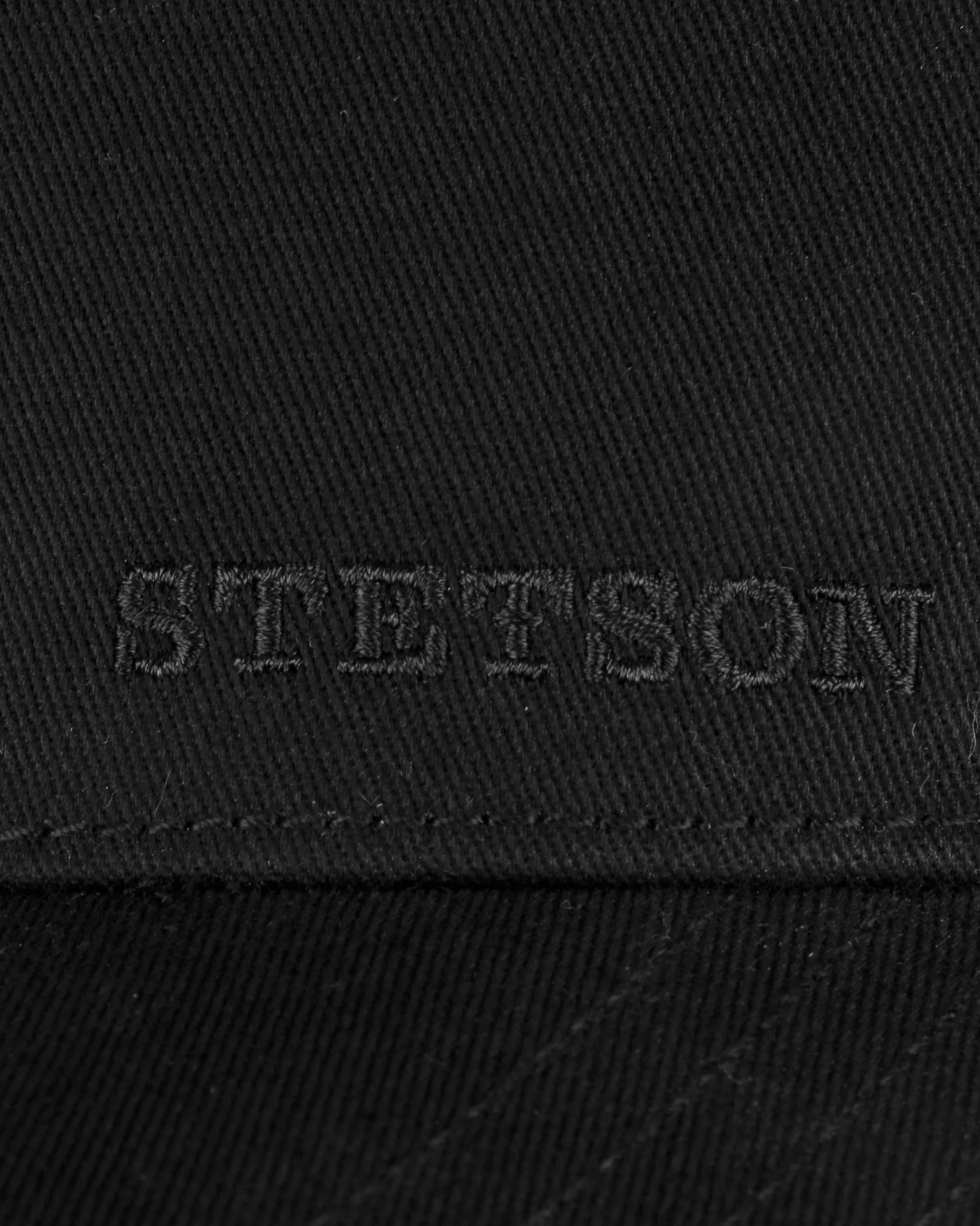 Stetson Cotton Trucker Cap - Black
