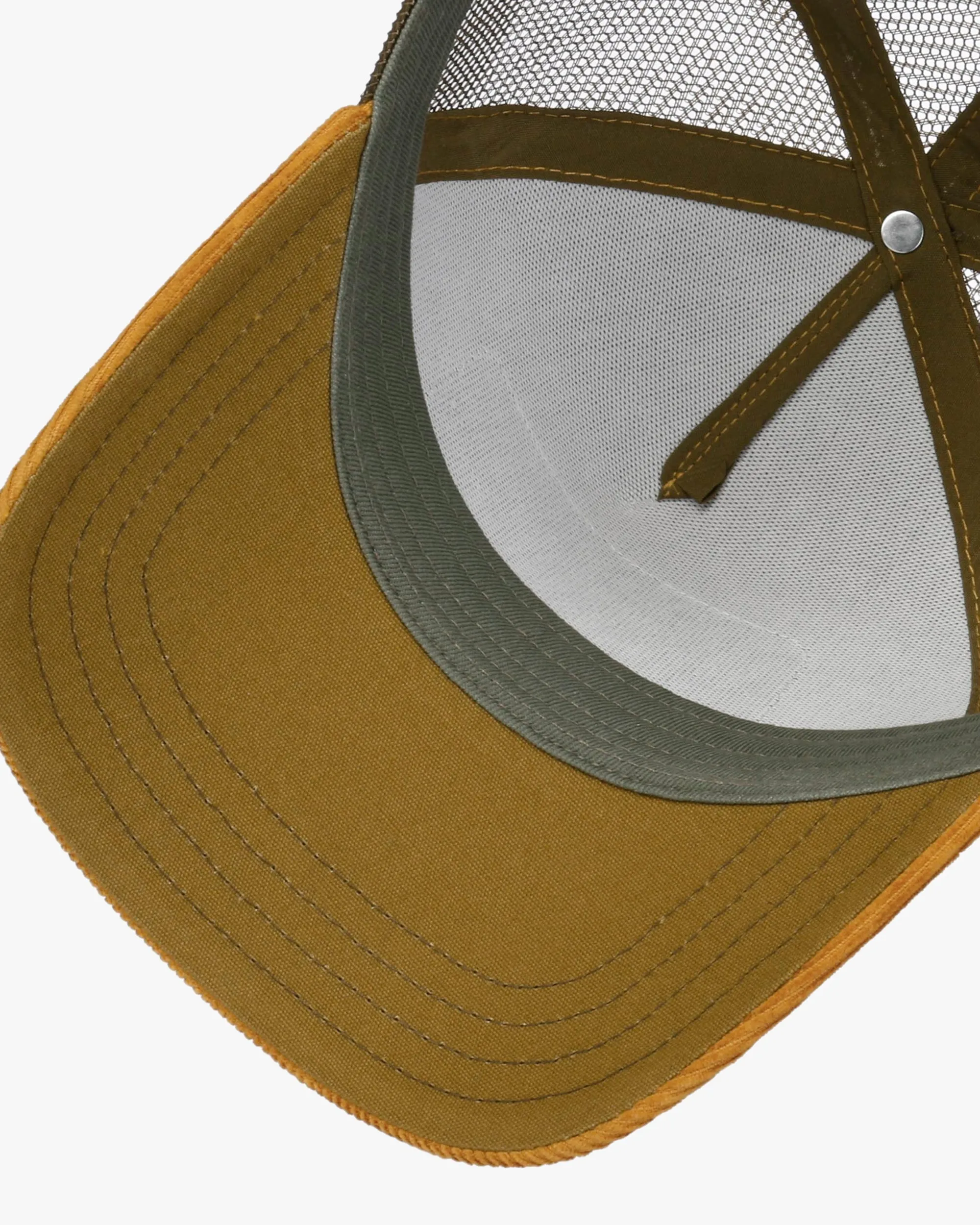 Stetson Skull Trucker Cap - Yellow / Red