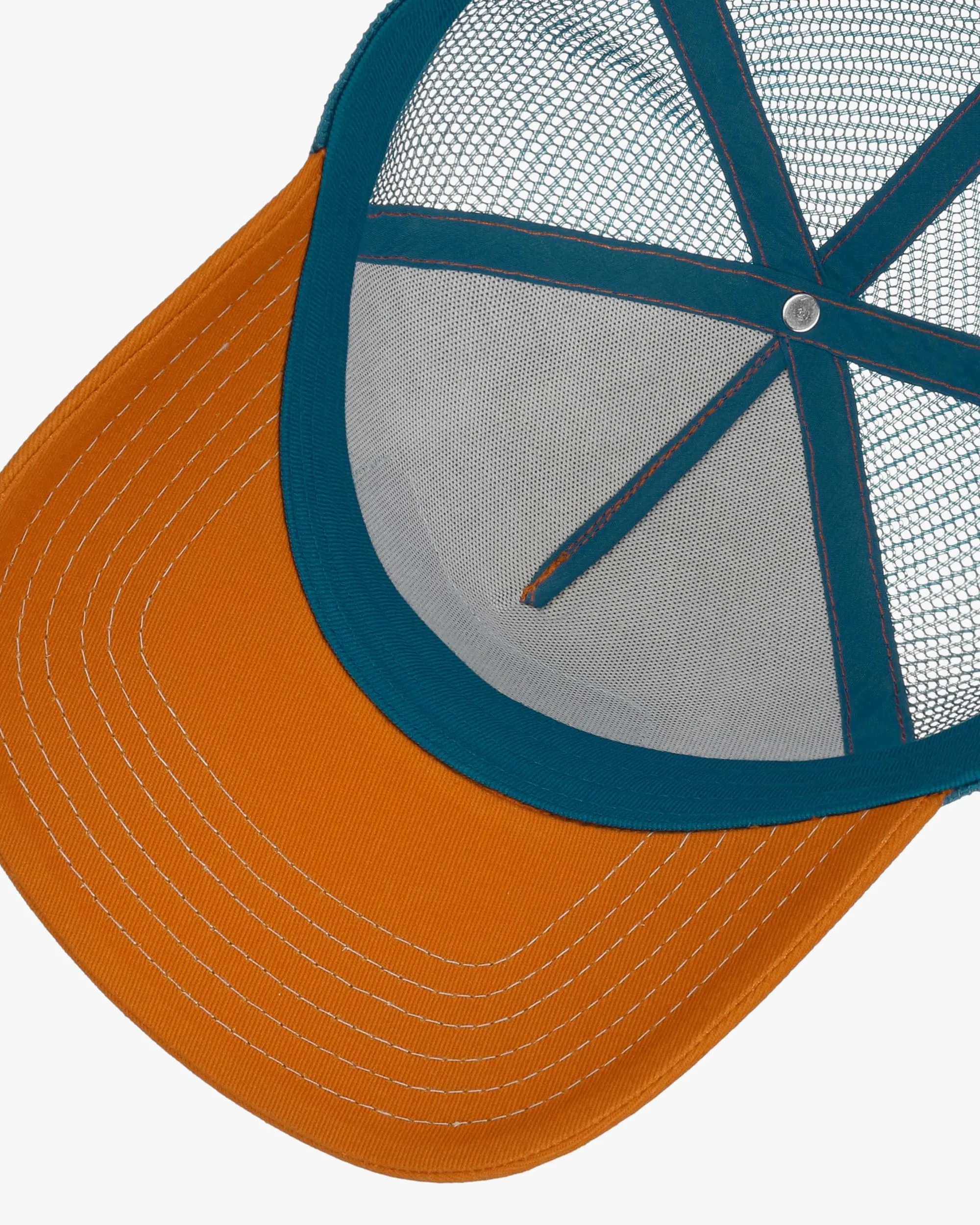 Stetson Stetson's Garage Trucker Cap - Orange / Sand