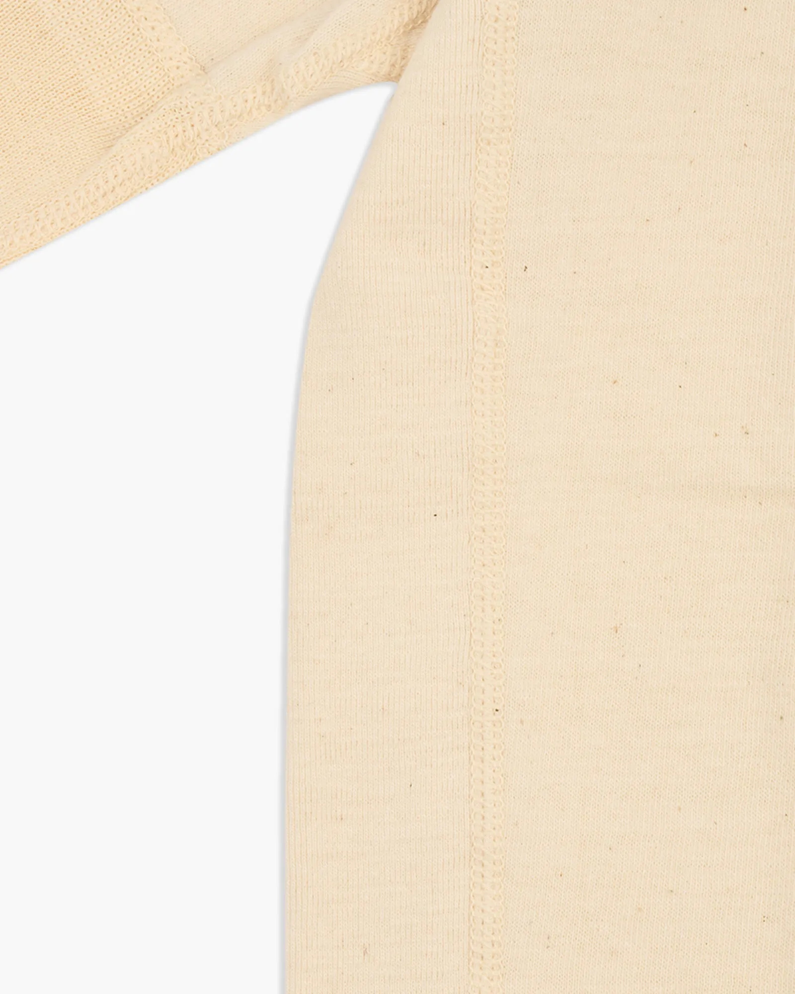 Stevenson Overall Co. SH SideFlex Loopwheeled S/S Henley - Oatmeal