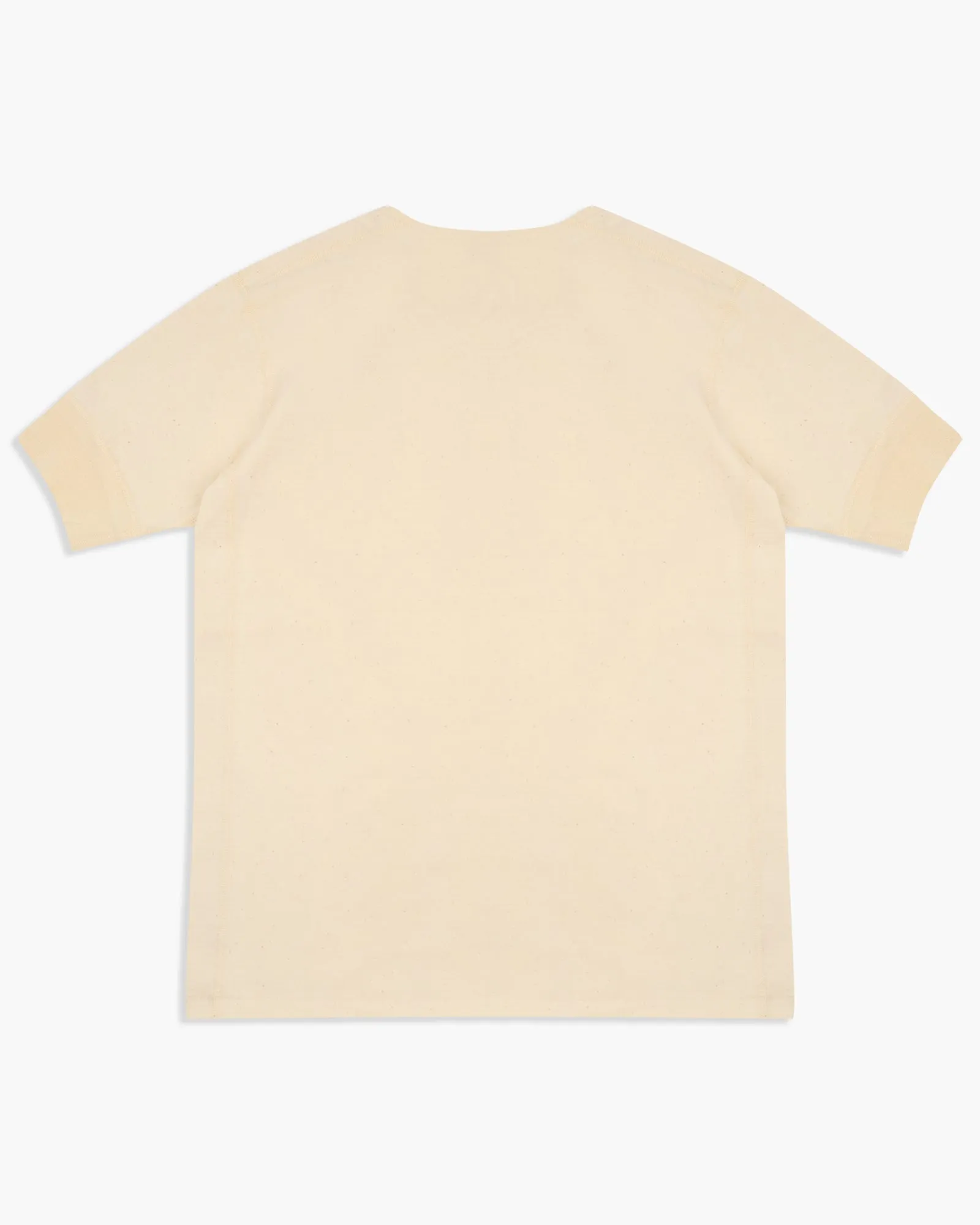 Stevenson Overall Co. SH SideFlex Loopwheeled S/S Henley - Oatmeal