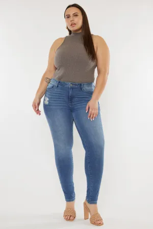Storm High Rise Super Skinny Jeans (Plus Size)