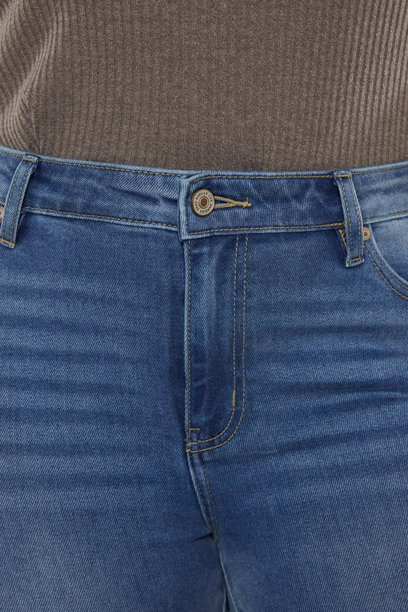 Storm High Rise Super Skinny Jeans (Plus Size)