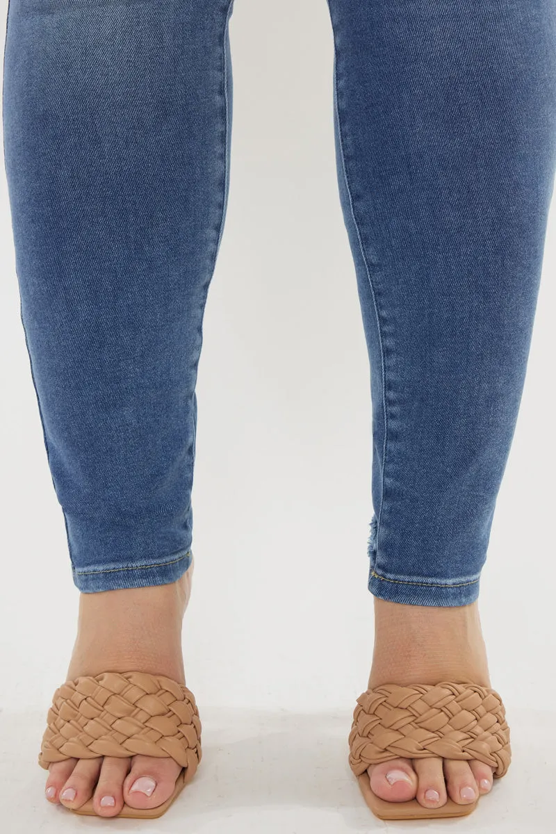 Storm High Rise Super Skinny Jeans (Plus Size)