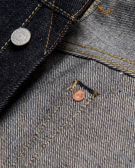Studio D'Artisan SD-100 15oz Selvedge Tapered Mens Jeans - Onewash