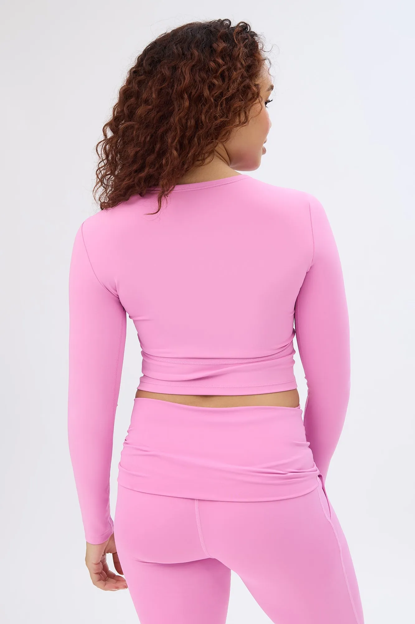 Super Smooth Long Sleeve Skimmer Top