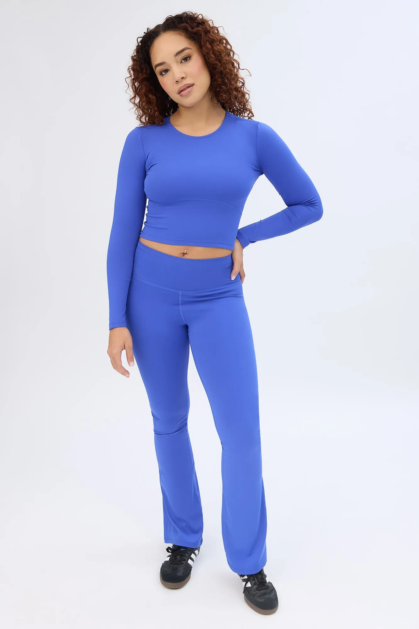 Super Smooth Long Sleeve Skimmer Top