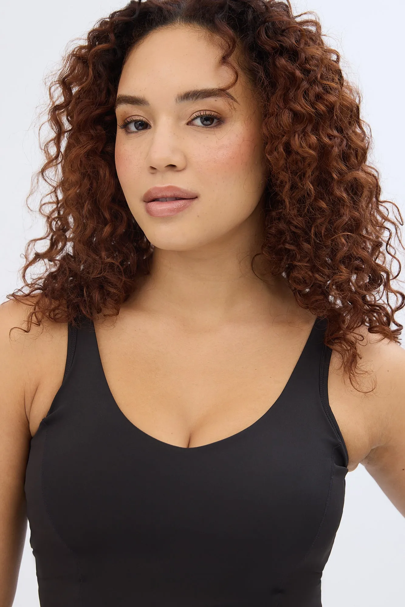 Super Smooth V-neck Bra Tank