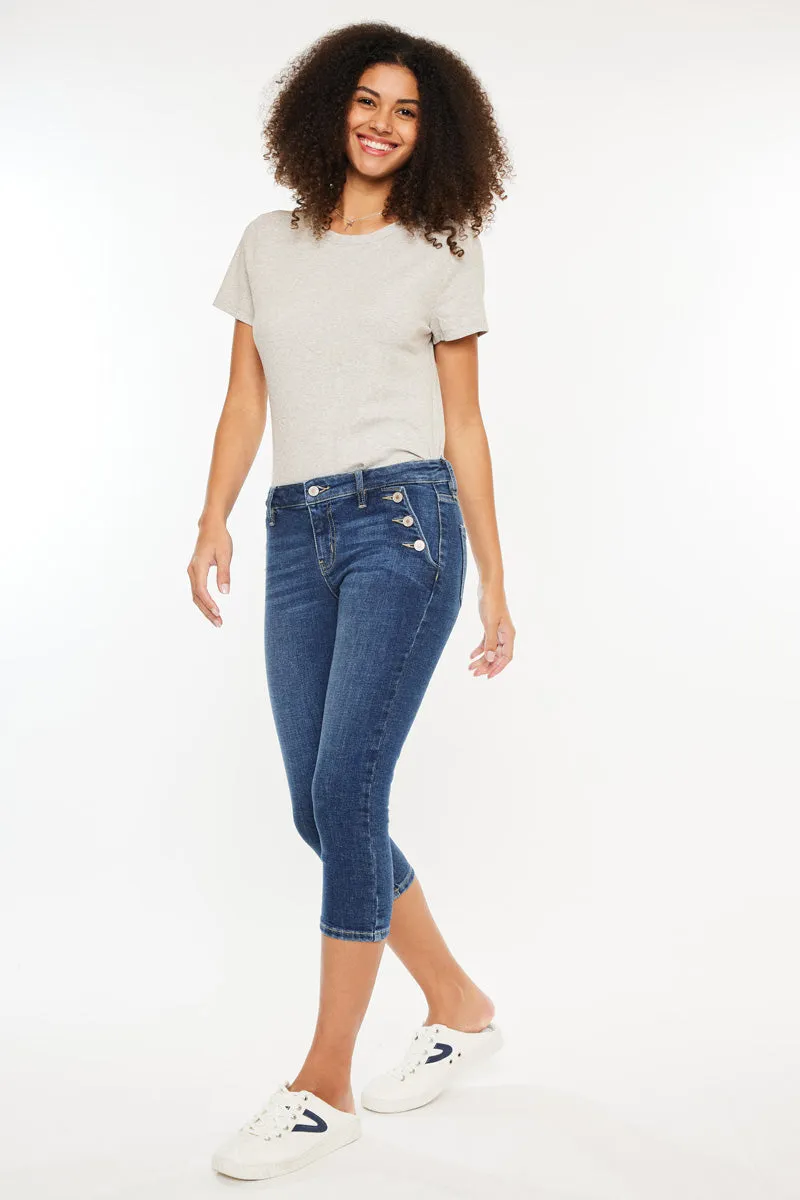Sweeny Mid Rise Capris