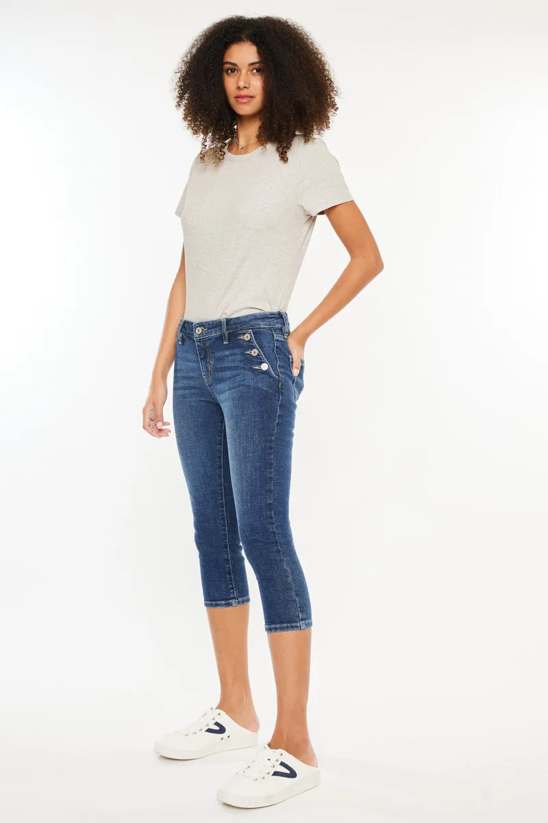 Sweeny Mid Rise Capris