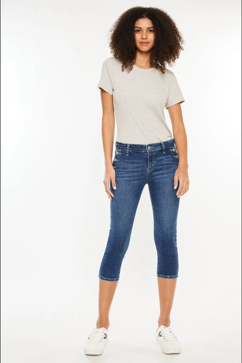 Sweeny Mid Rise Capris