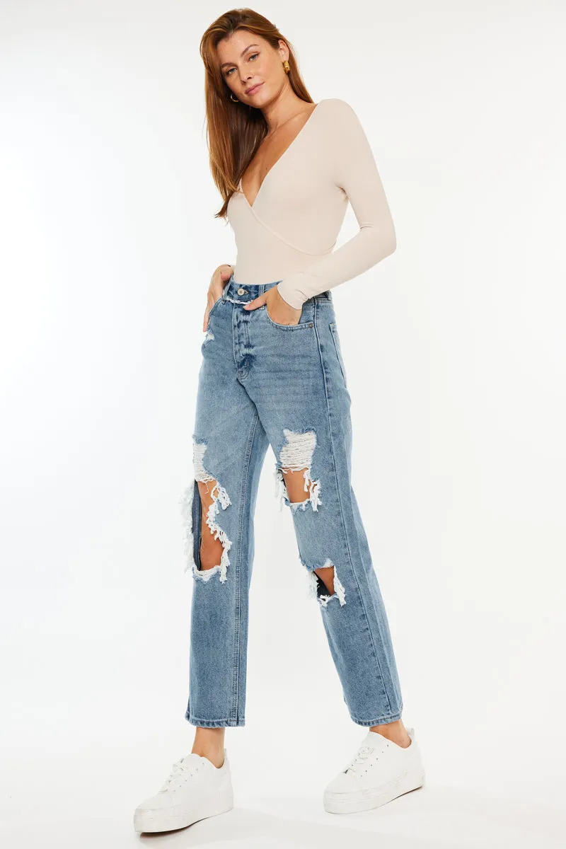 Sylvie Ultra High Rise 90's Boyfriend Jeans