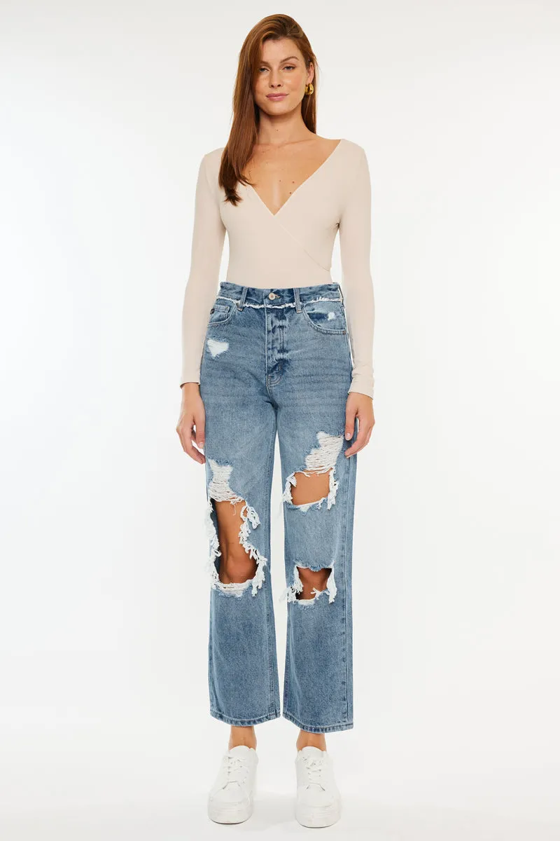 Sylvie Ultra High Rise 90's Boyfriend Jeans