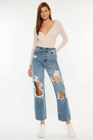 Sylvie Ultra High Rise 90's Boyfriend Jeans
