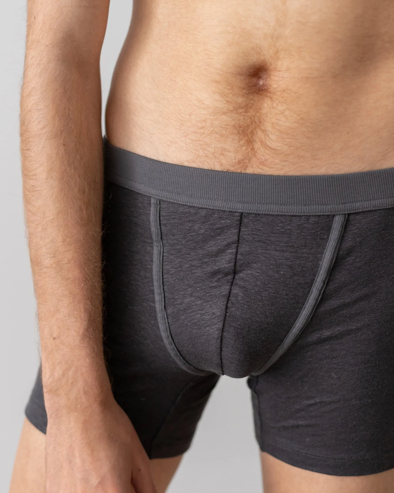 TA-CT Cervin Linen Boxer Briefs - Anthracite