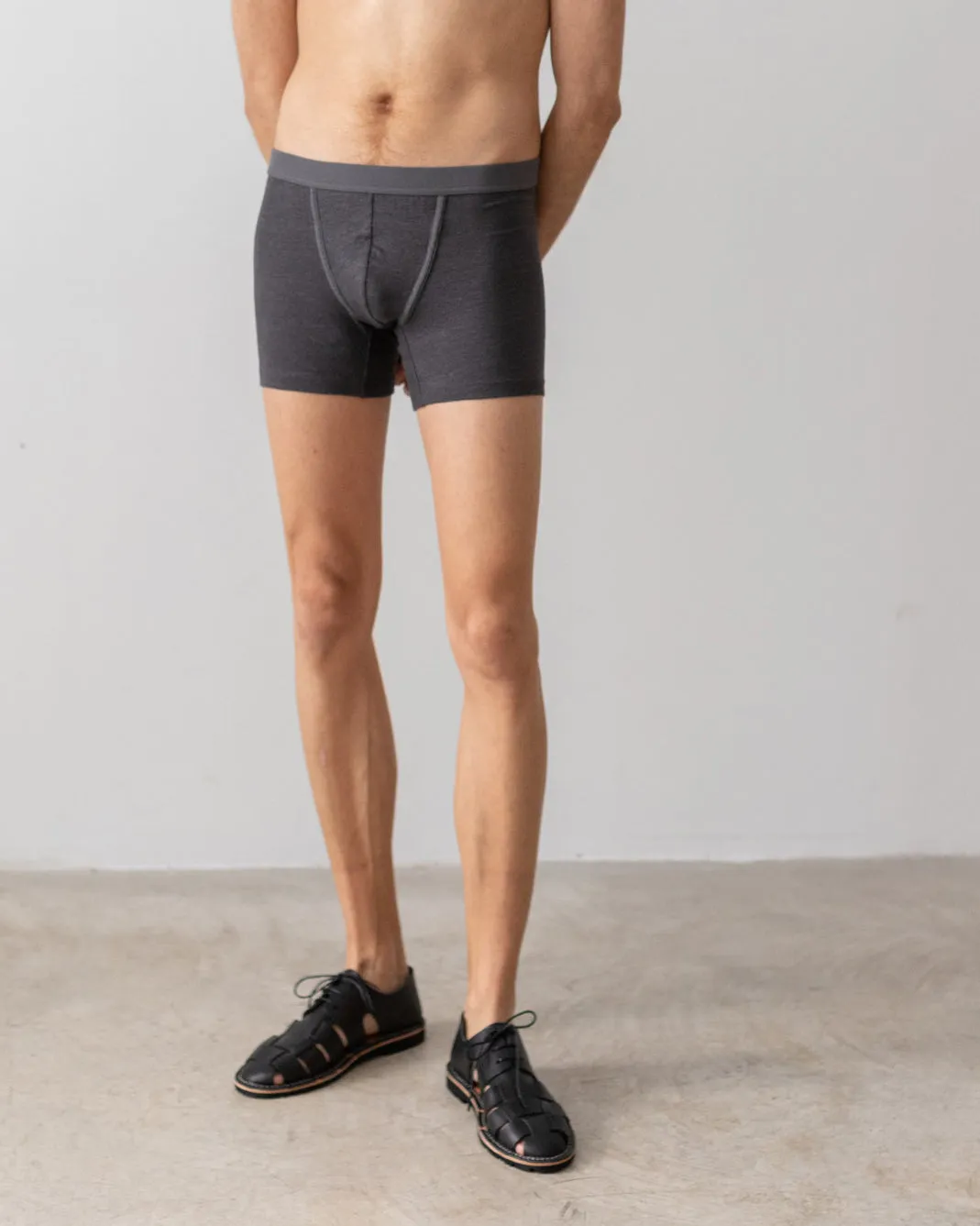 TA-CT Cervin Linen Boxer Briefs - Anthracite