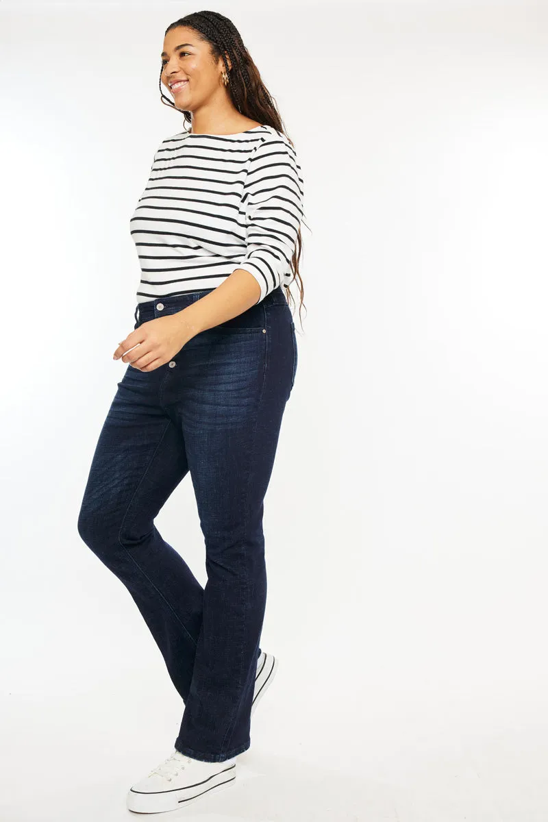 Teresa High Rise Bootcut Jeans (Plus Size)
