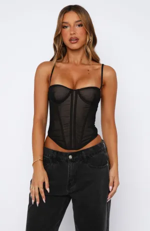 Traitor Bustier Black