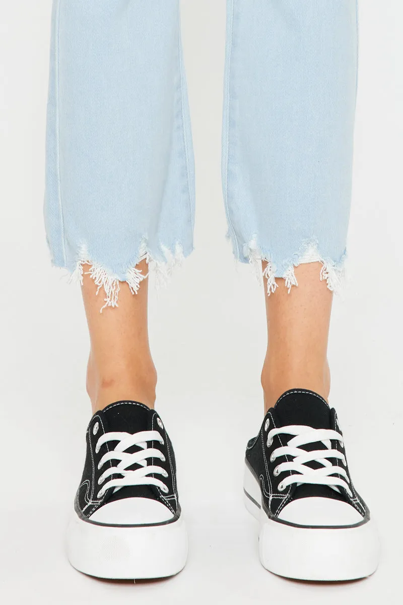 Valeria High Rise Kick-Flare Jeans