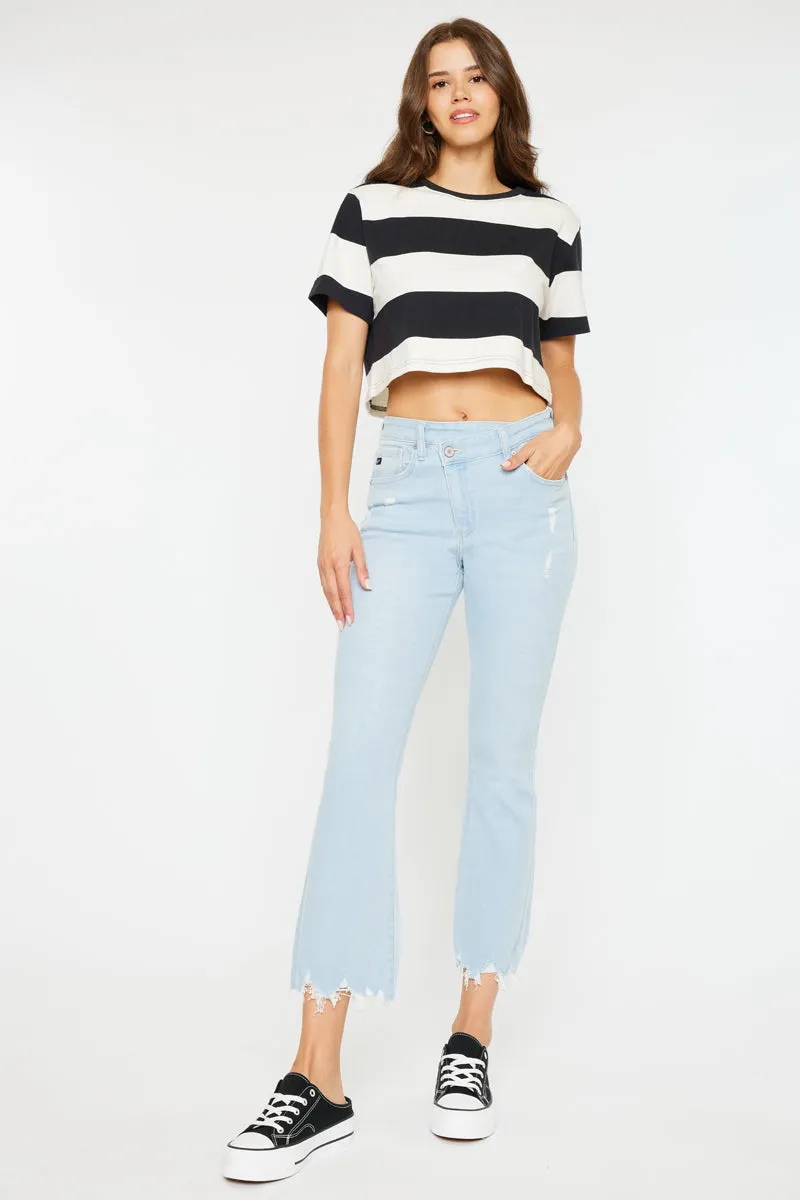 Valeria High Rise Kick-Flare Jeans