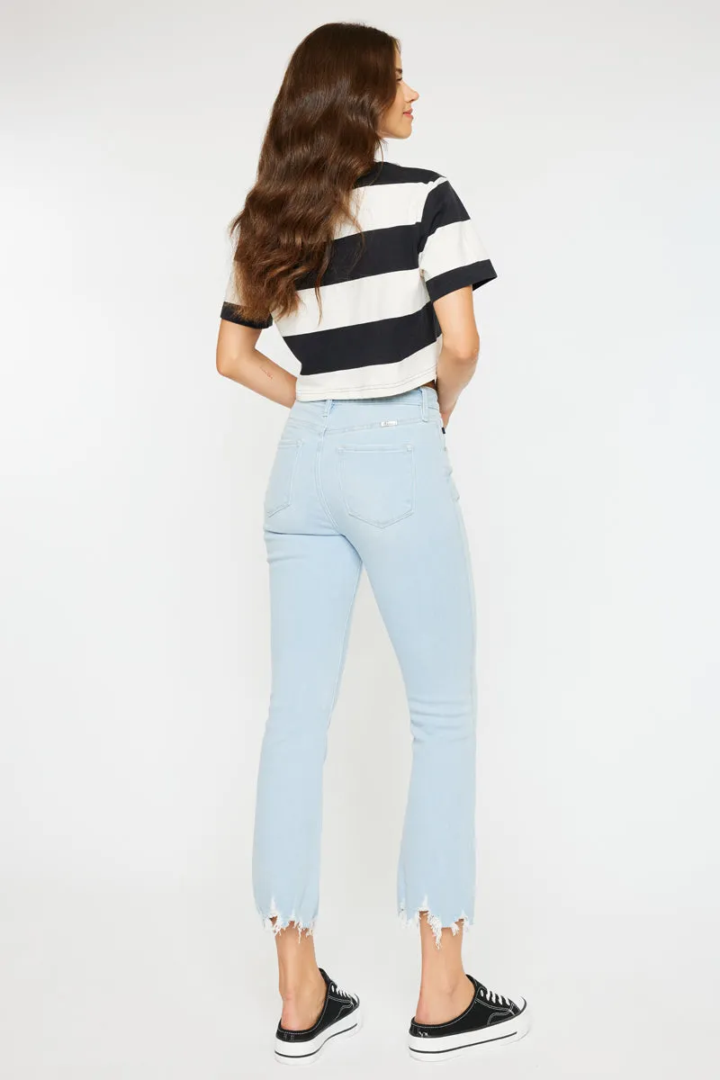 Valeria High Rise Kick-Flare Jeans