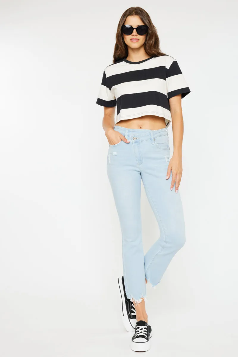 Valeria High Rise Kick-Flare Jeans