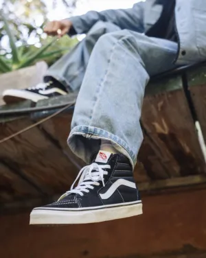 Vans Unisex SK8-Hi Black/Black/White
