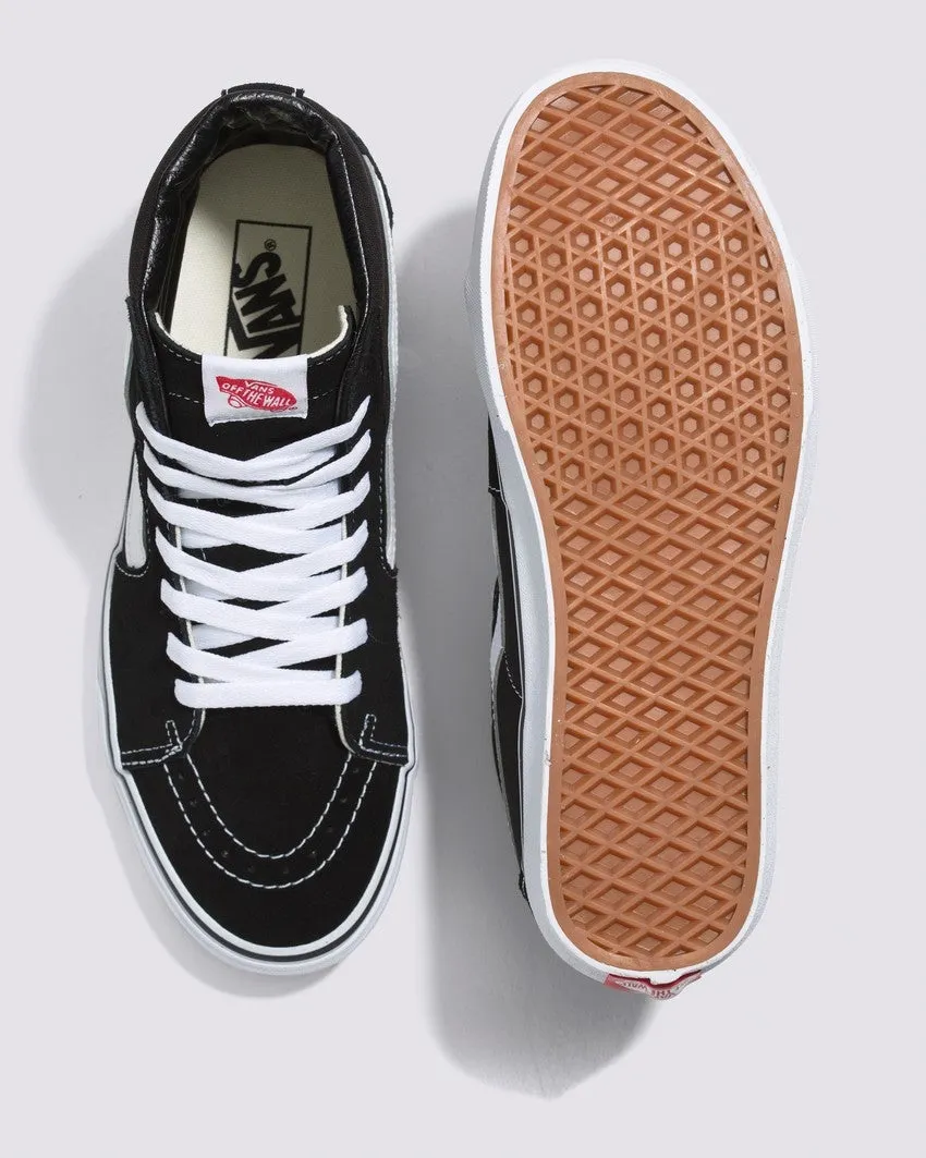 Vans Unisex SK8-Hi Black/Black/White