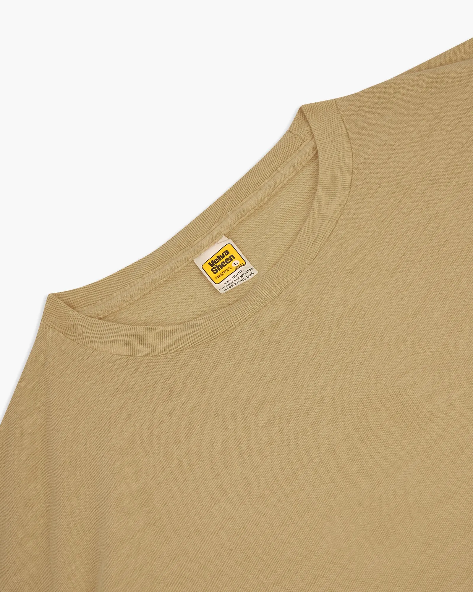 Velva Sheen Rolled S/S Regular Tee - Olive