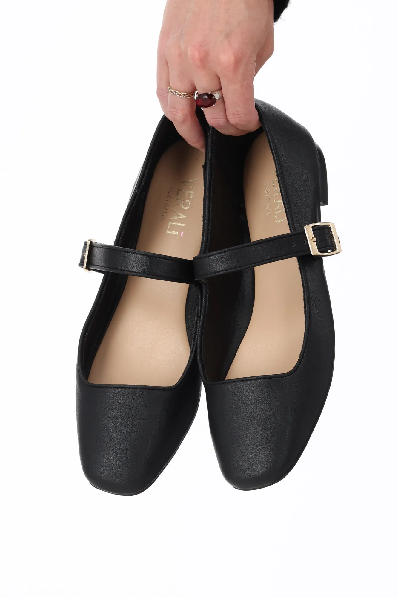 Verali Eden Flats Black