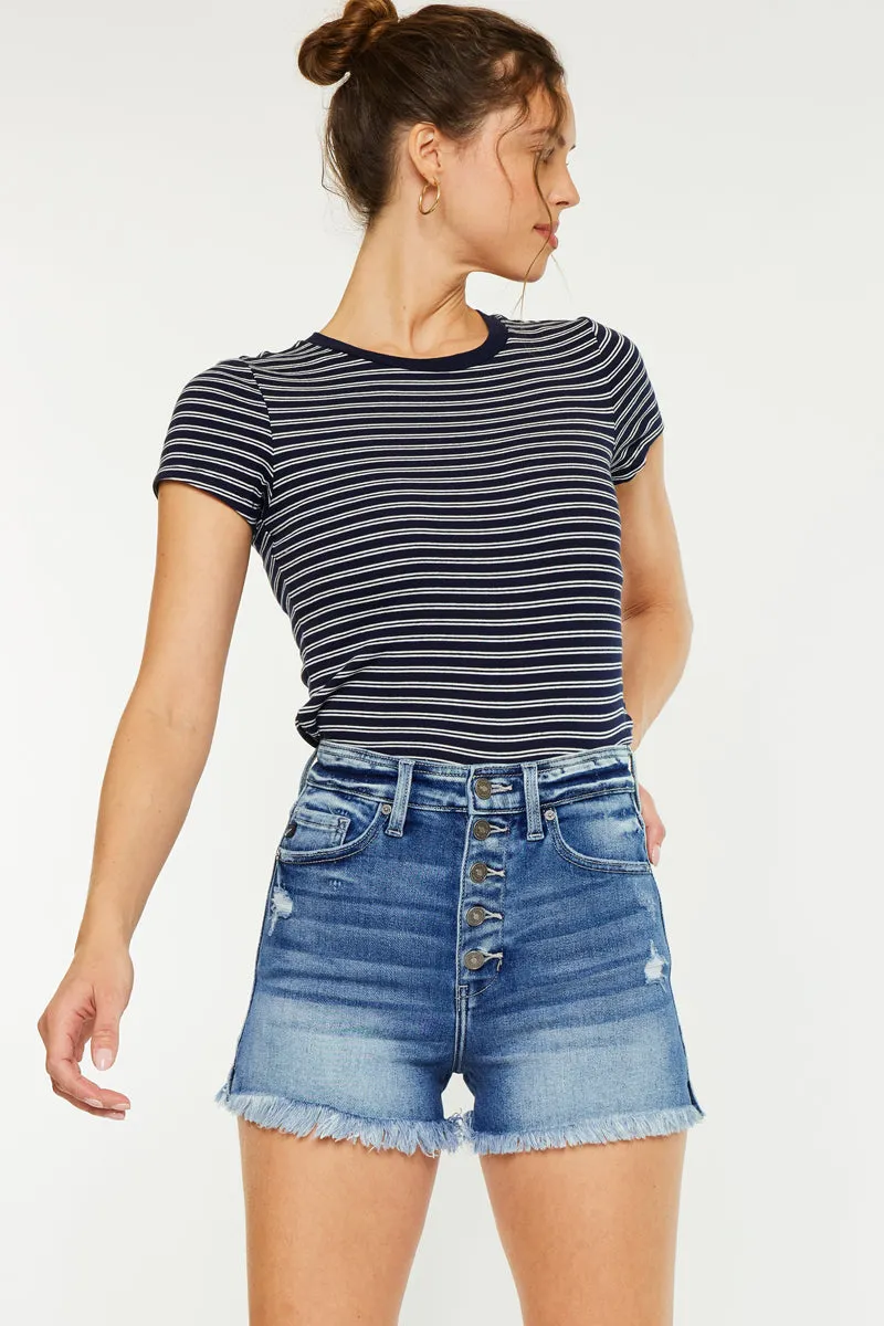 Veronica High Rise Shorts