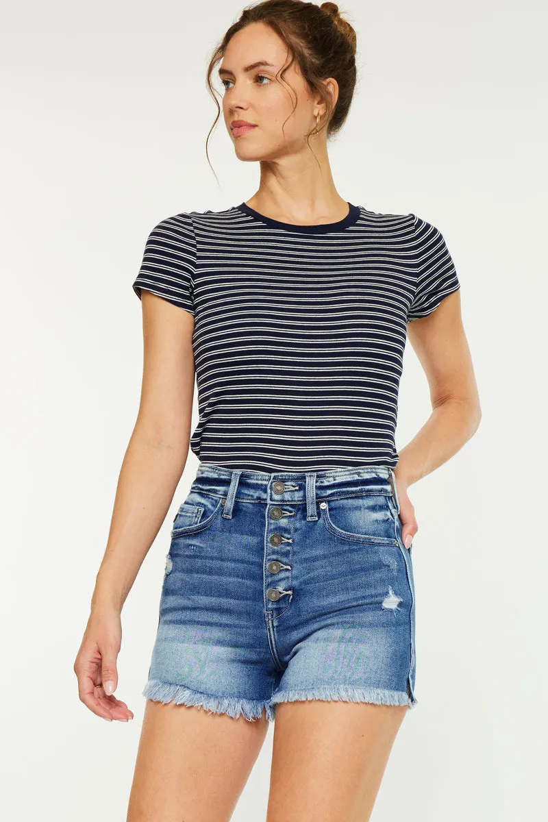 Veronica High Rise Shorts