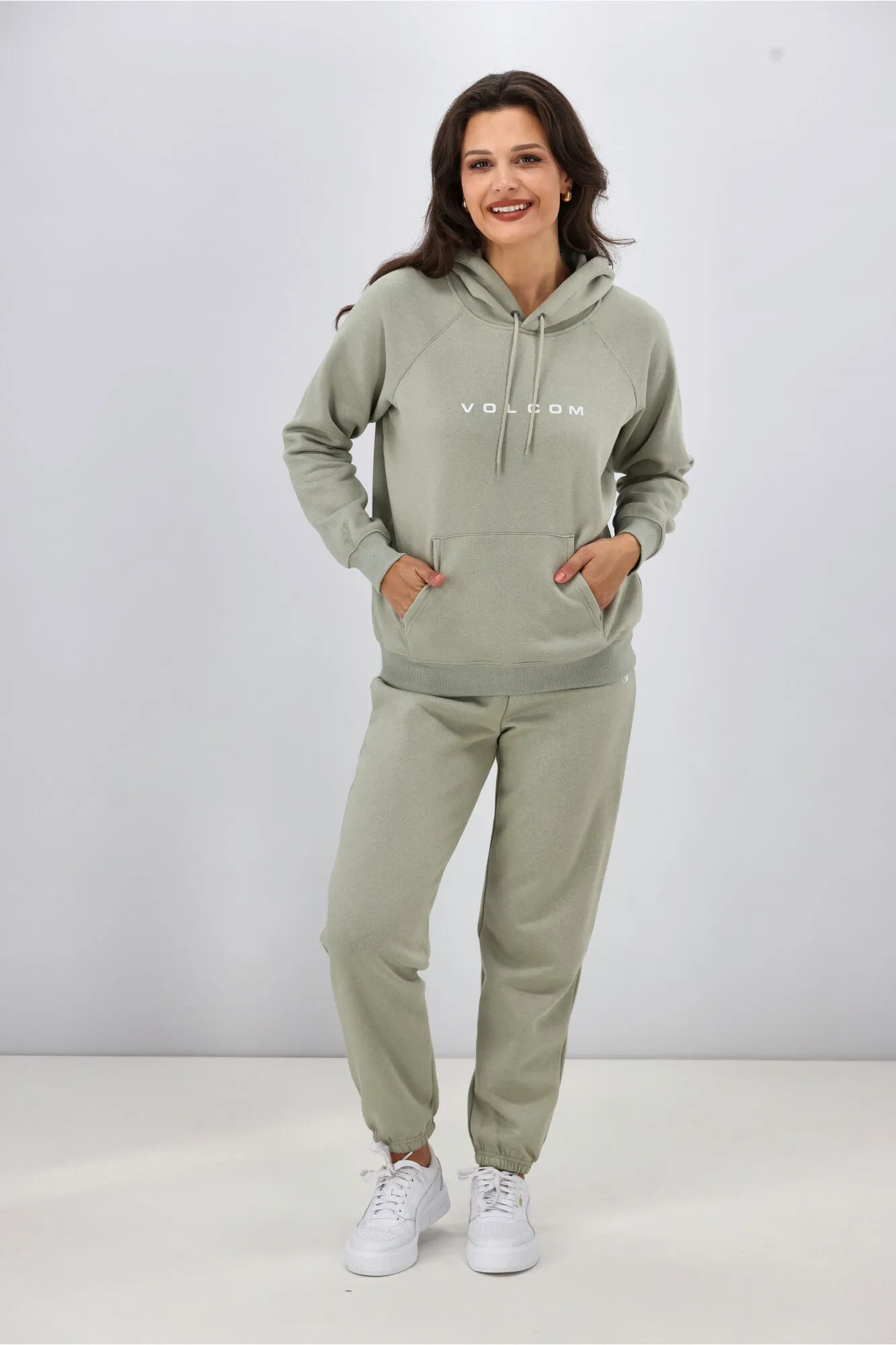 Volcom Get More Hoodie Sea Glass