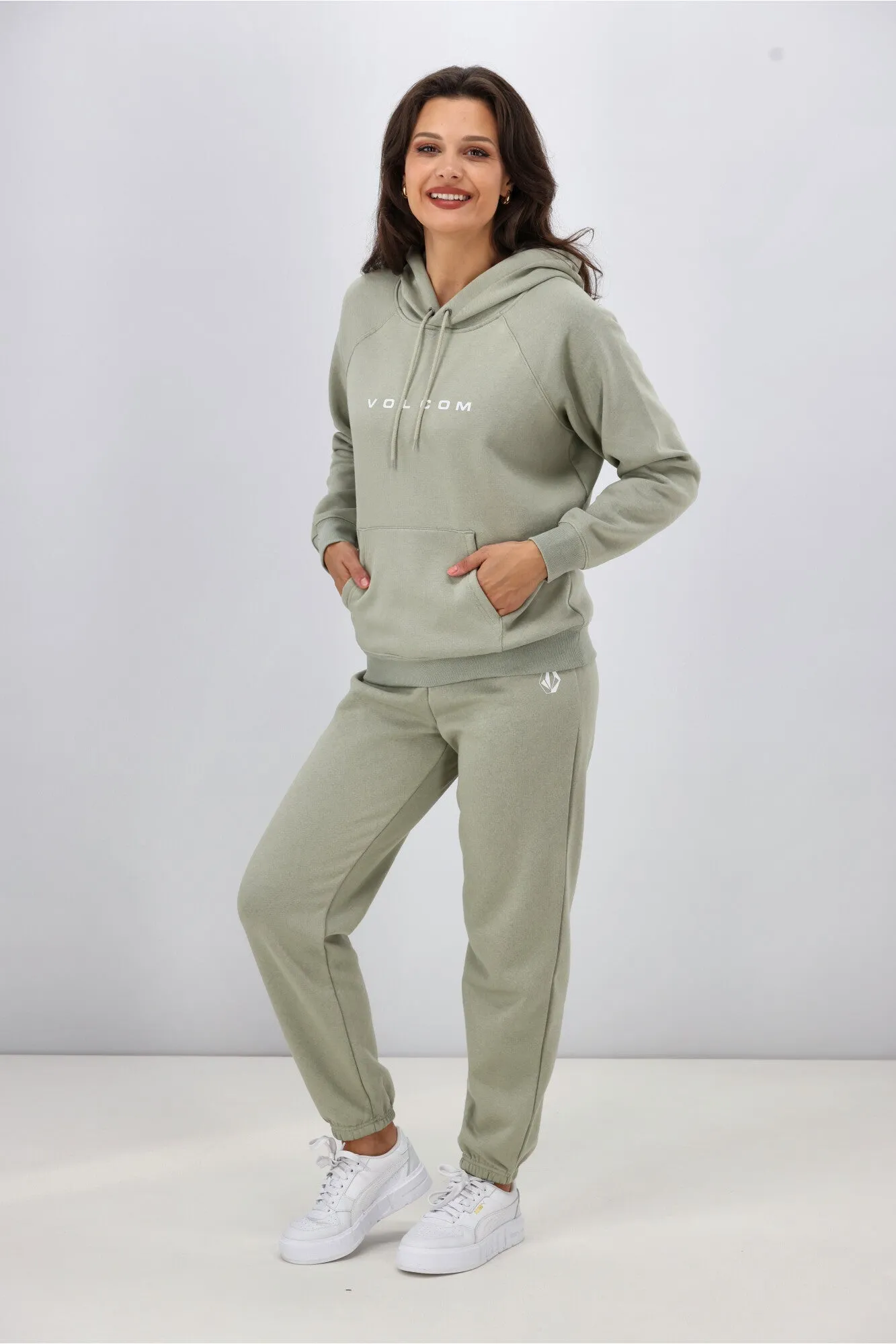 Volcom Get More Hoodie Sea Glass